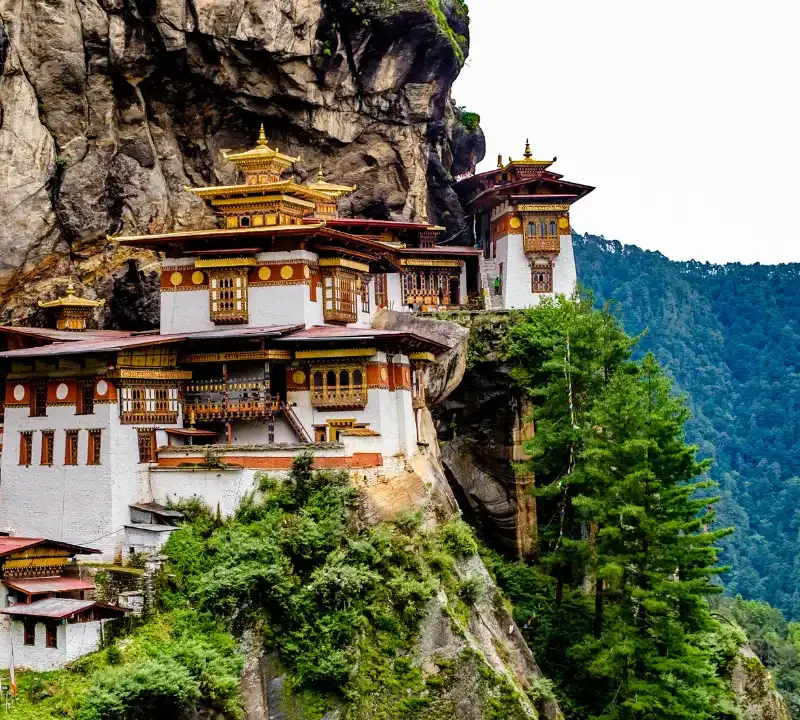 Paro Taktsang on a cliff
