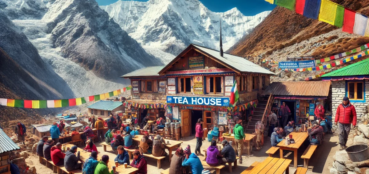 food and tea house everest base camp