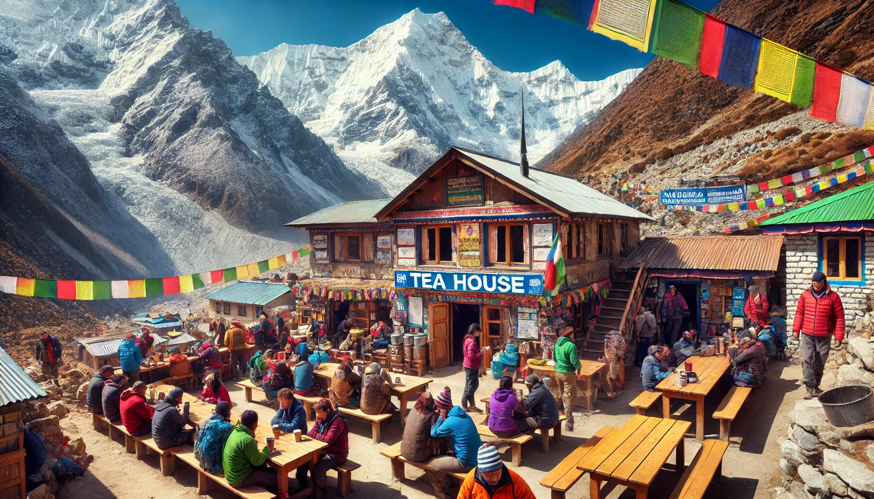 food and tea house everest base camp