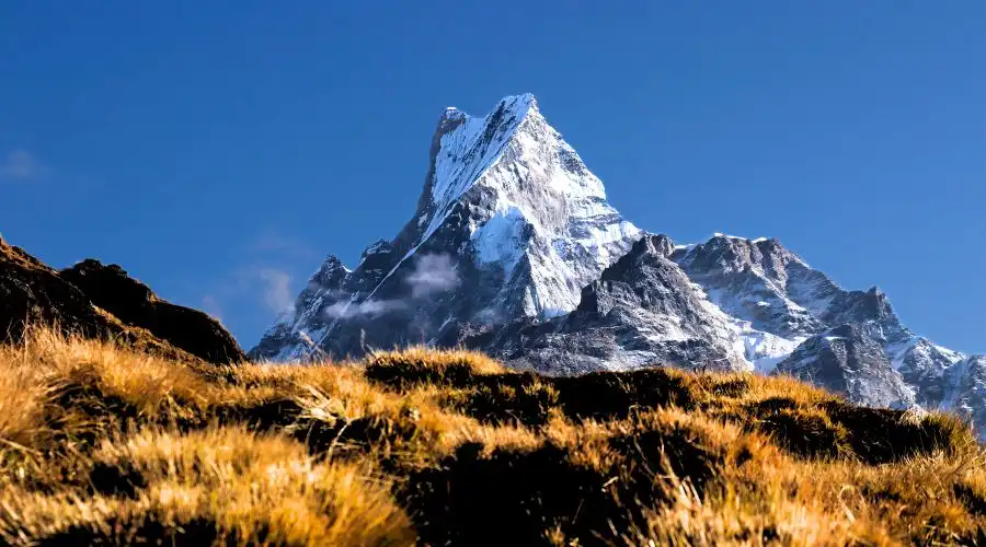 fish tail mountain photo