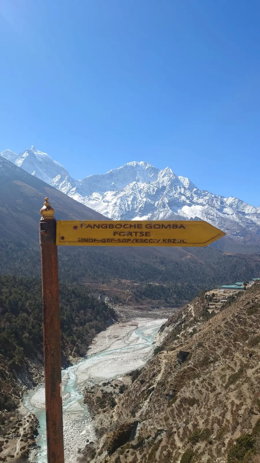 Tengboche - Dingboche