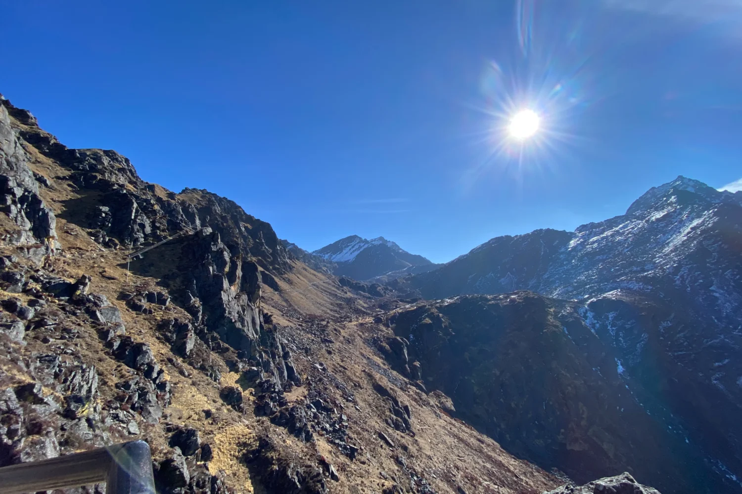 view faceing gosaikunda lake