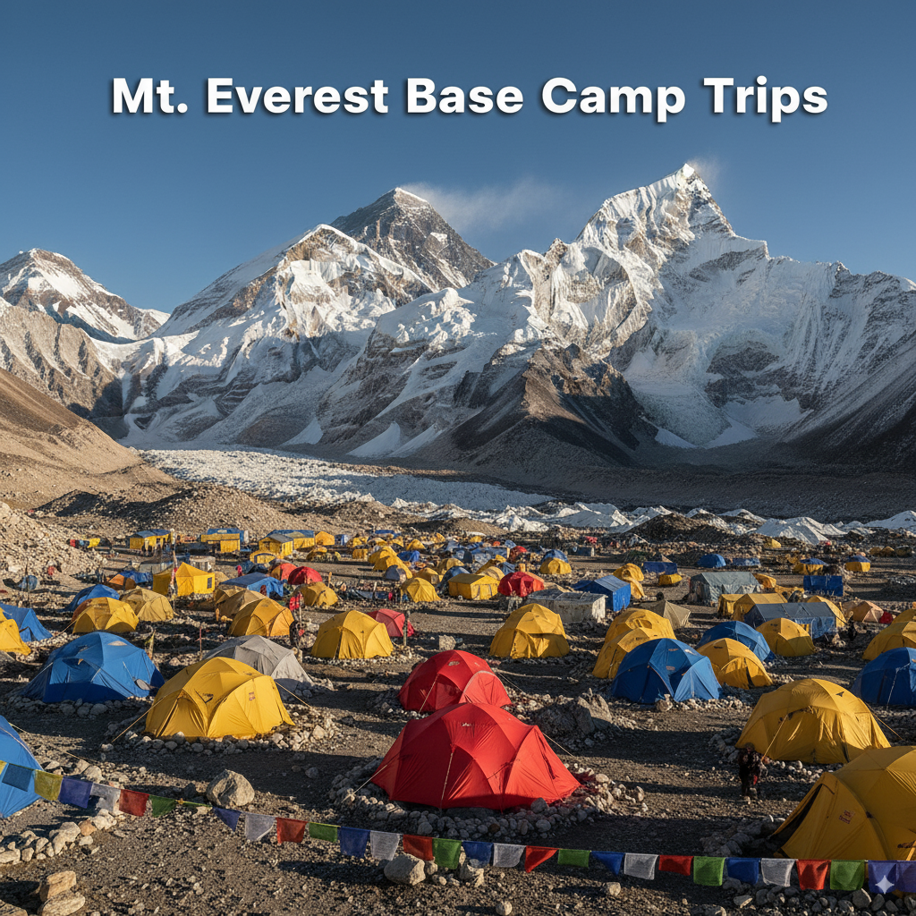 Mt. everest base camp trips