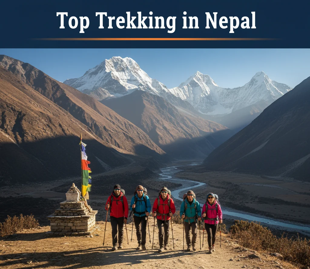 top trekking in nepal best places