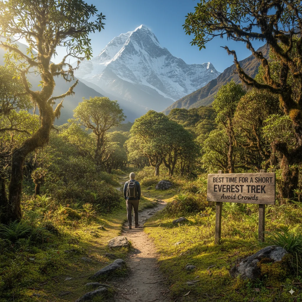 Best Time for a Short Everest Trek: Avoid Crowds & Enjoy Views