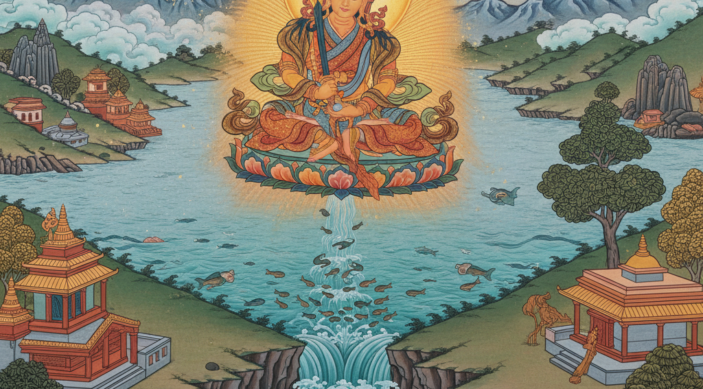 shree manjushree at the top hill of kathmandu