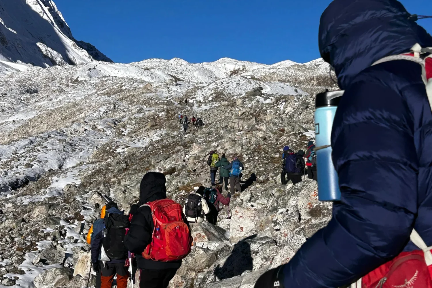 Full Manaslu Circuit Trek route map 2026 with elevations and days