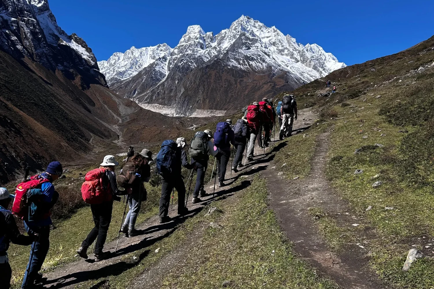 Full Manaslu Circuit Trek route map 2026 with elevations and days