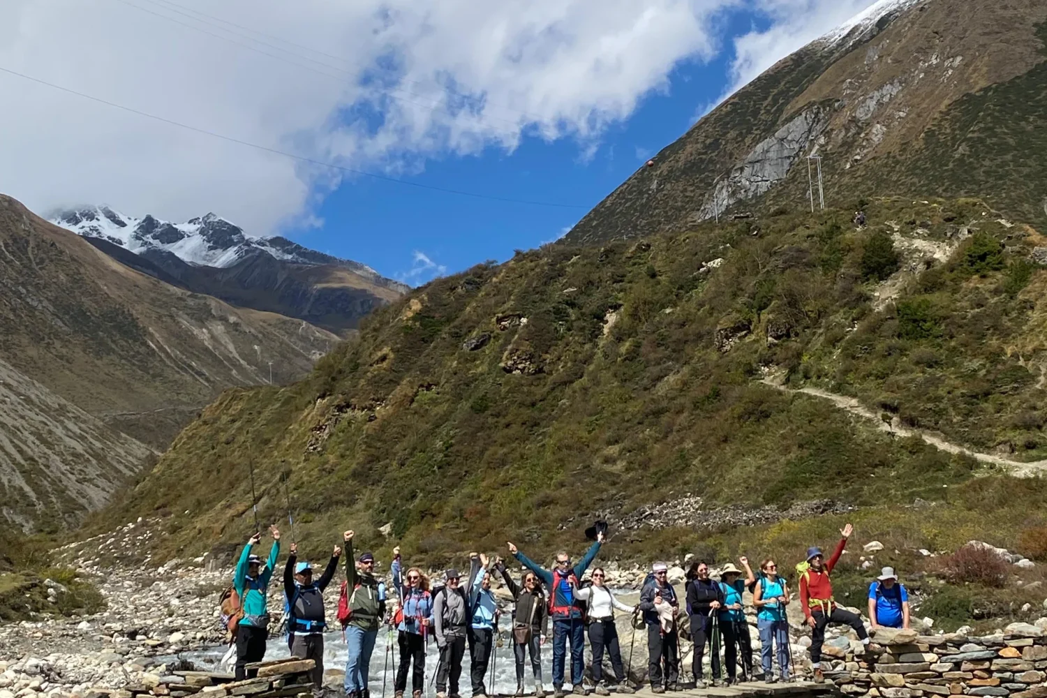 Full Manaslu Circuit Trek route map 2026 with elevations and days