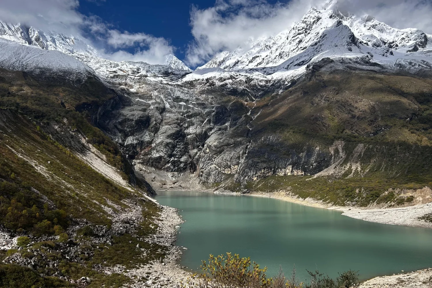 Birendra Lake near Samagaon – side trip on Manaslu Circuit Trek