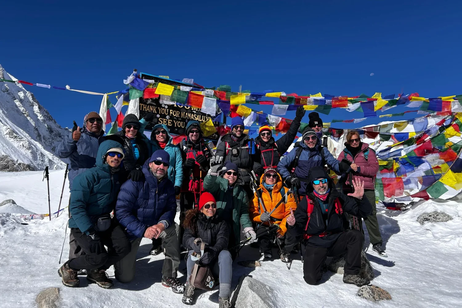 Manaslu Circuit Trek 2026 – Larkya La Pass view