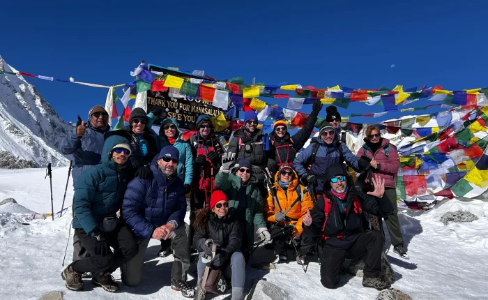 Manaslu Circuit Trek 2026 – Larkya La Pass view