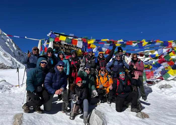 Manaslu Circuit Trek 2026 – Larkya La Pass view