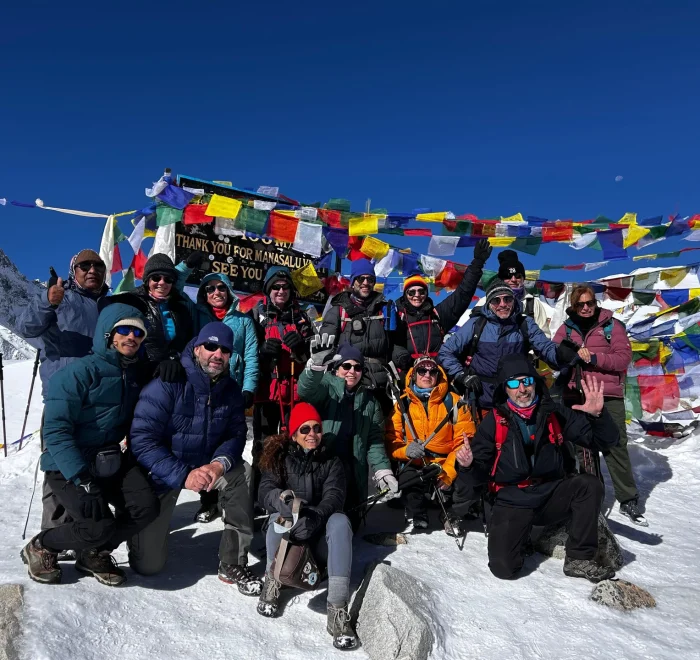 Manaslu Circuit Trek 2026 – Larkya La Pass view