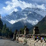 ACT Nepal Breathtaking Himalayan mountain views along the Annapurna Circuit Trek in Nepal