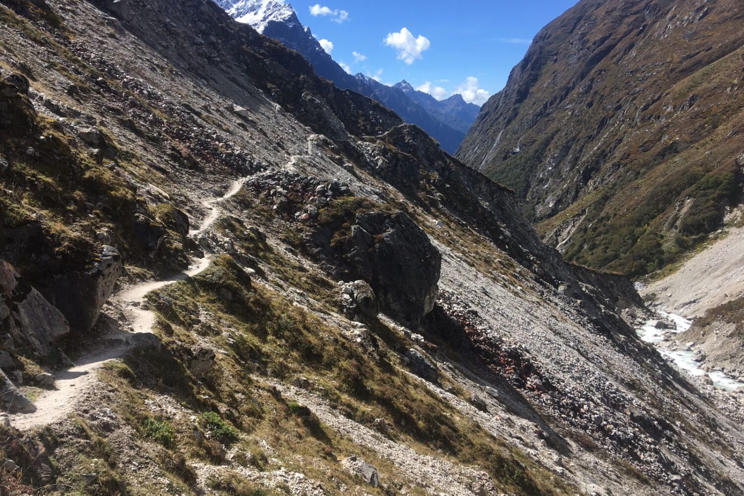 Kanchenjunga trek photo 35: View of Kanchenjunga, in the eastern Himalayas
