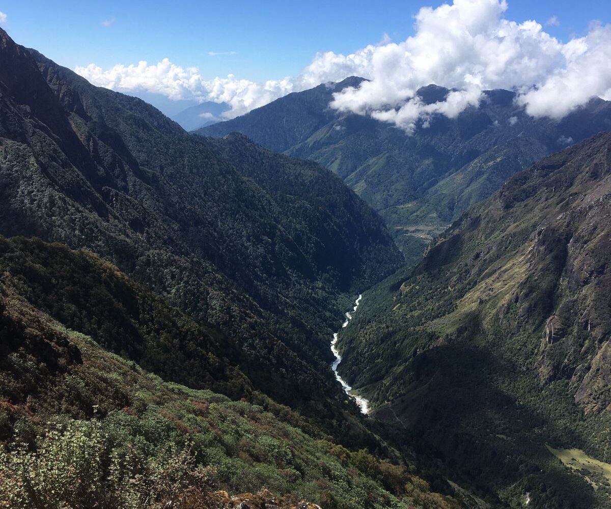 Kanchenjunga trek photo 39: View of Kanchenjunga, in the Kanchenjunga range