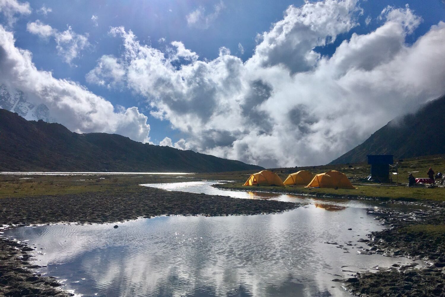 Kanchenjunga trek photo 72: View of Kanchenjunga, the third highest peak on Earth