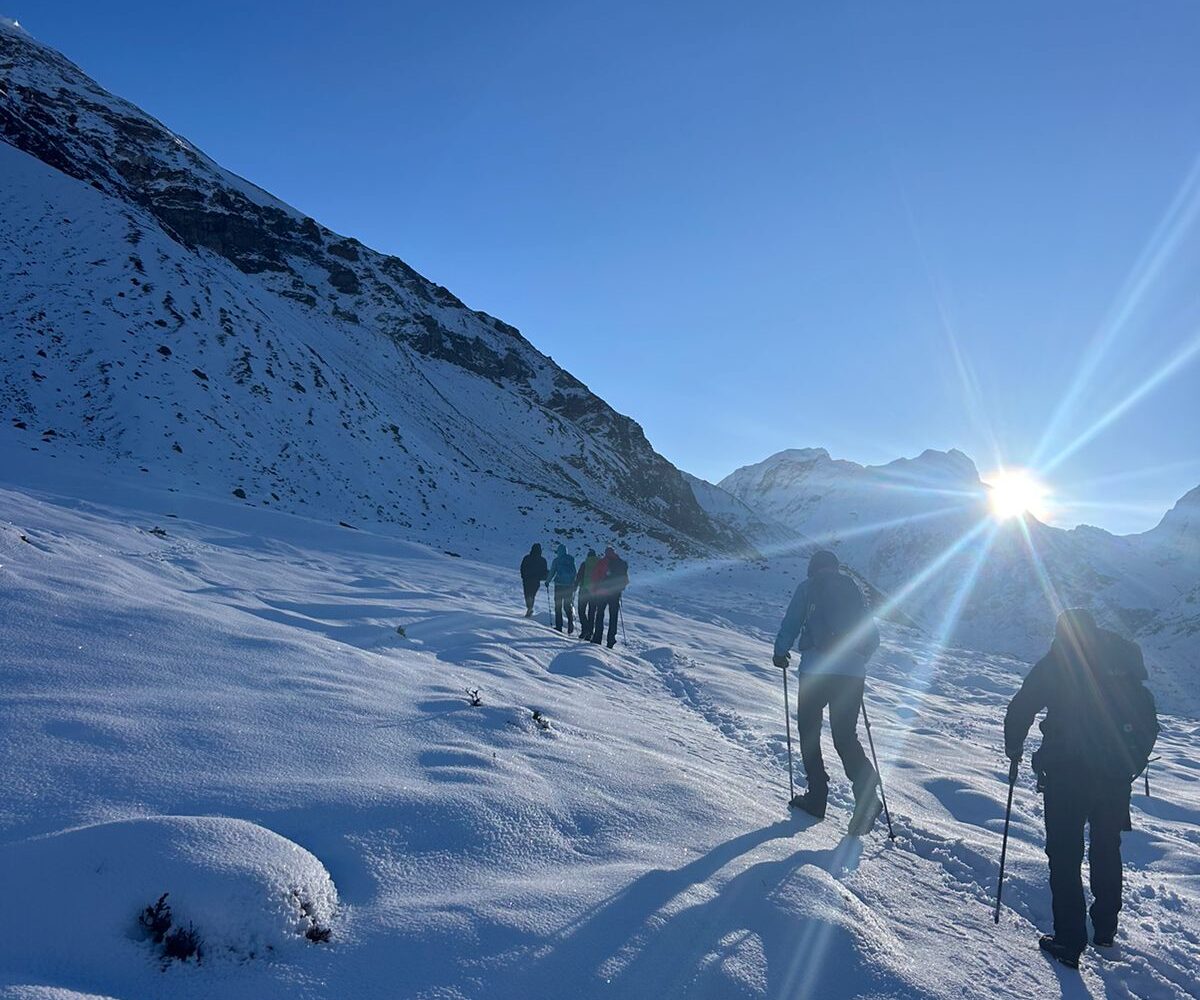 Kanchenjunga trek photo 74: Photo of Kanchenjunga, on the Nepal-India border