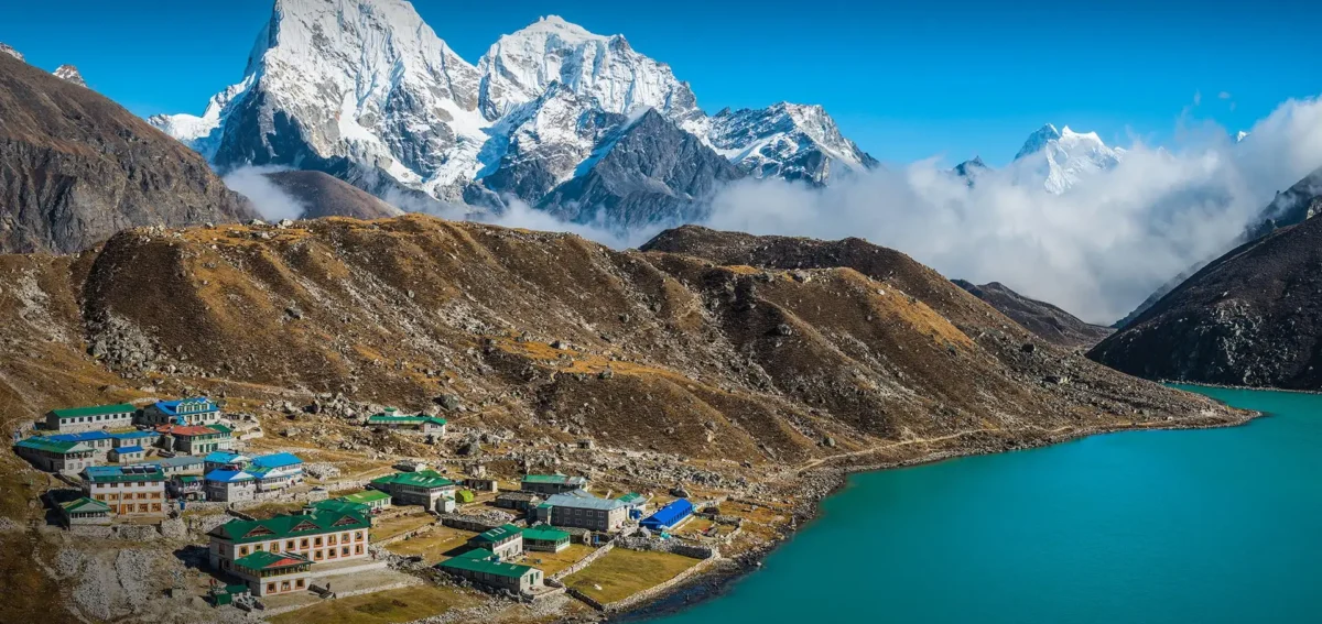 lake-landscape-nepal-himalayas-snowy-mountain-hd Mountains of Nepal