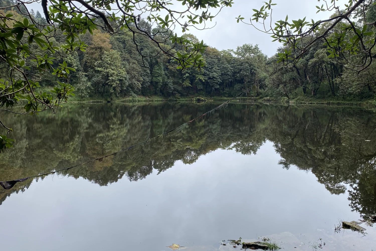 Sagar kunda lake full view