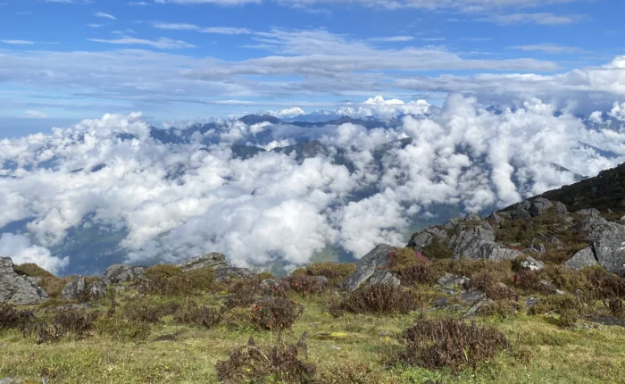 Morning view from Rauchuli at 3,785 meters photo.