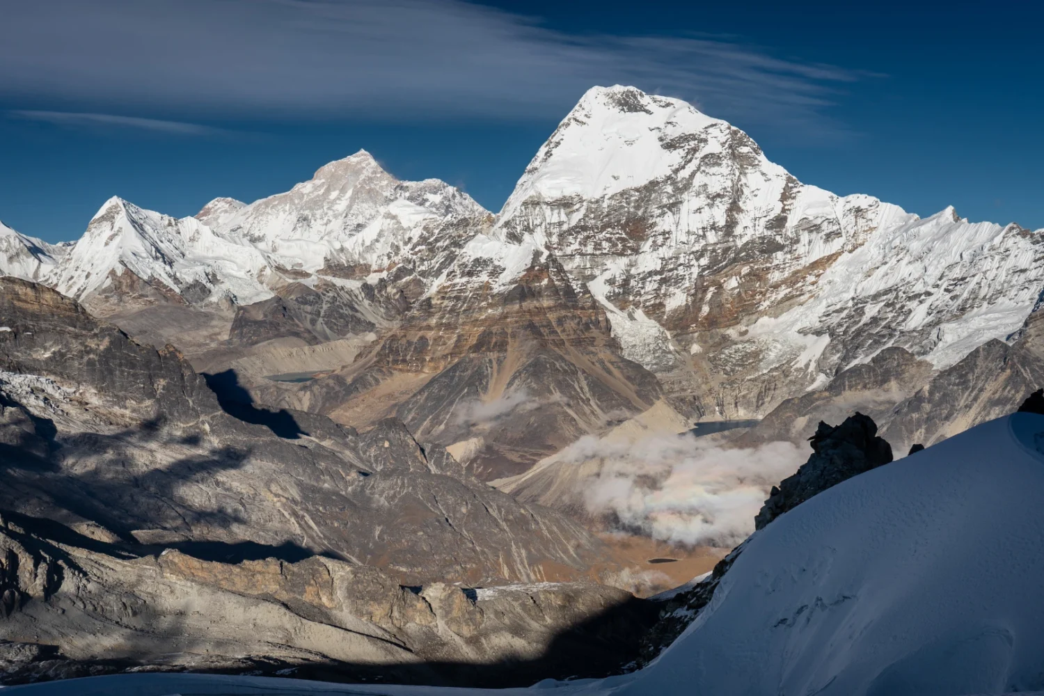 mera peak climbing photos
