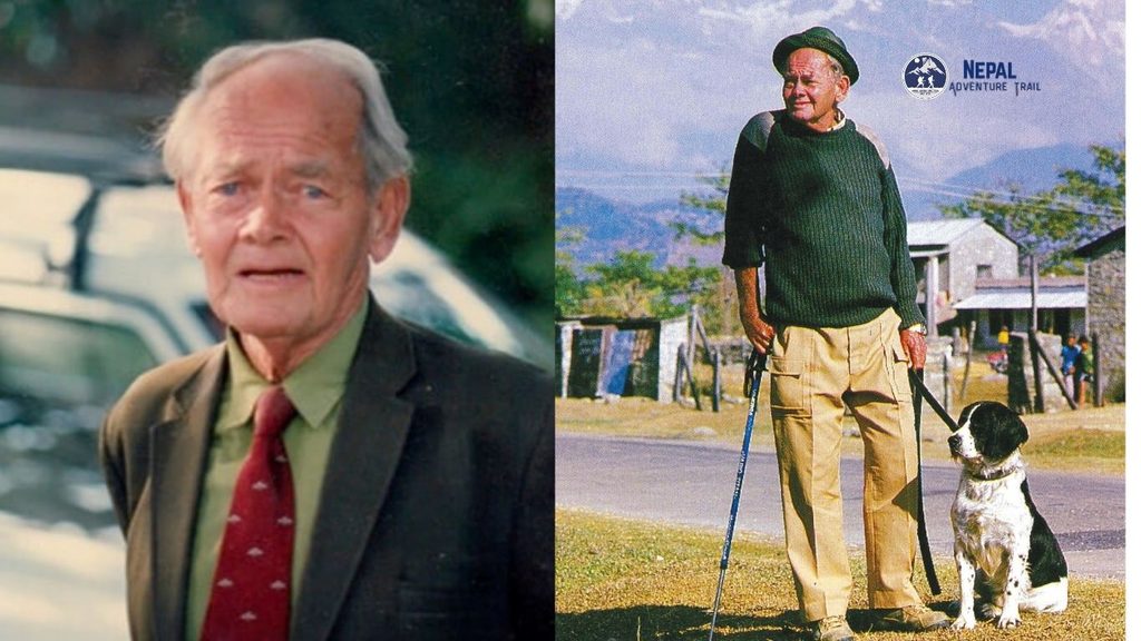 Colonel Jimmy Roberts, known as the father of trekking in Nepal